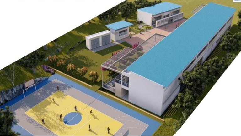 Moderna sede para preescolar y primaria en el sur de Ibagué