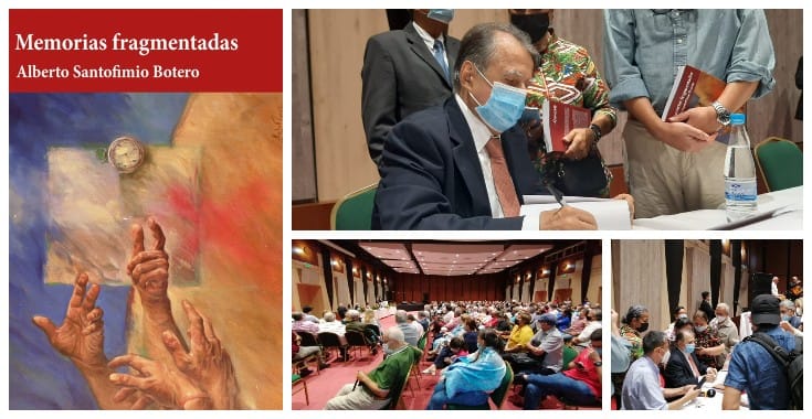Se agotó primera edición de “Memorias Fragmentadas” de Santofimio Botero