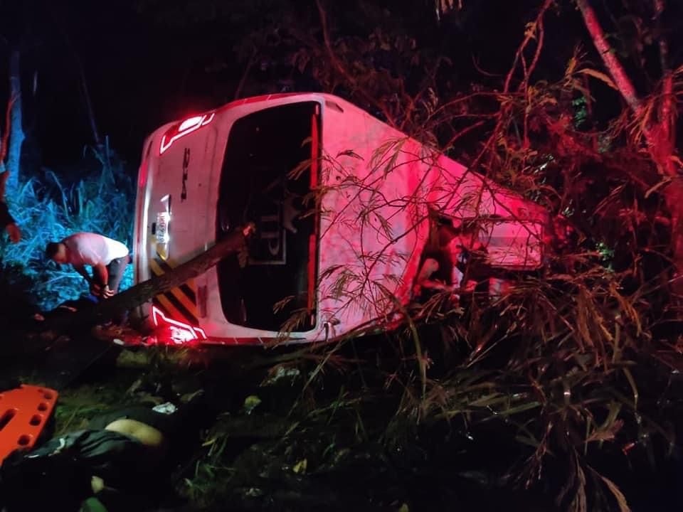 Se recuperan heridos de accidente de la variante en Chicoral