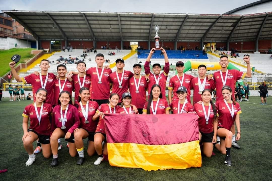 Selección Tolima Sub 19 de Ultimate, subcampeona nacional