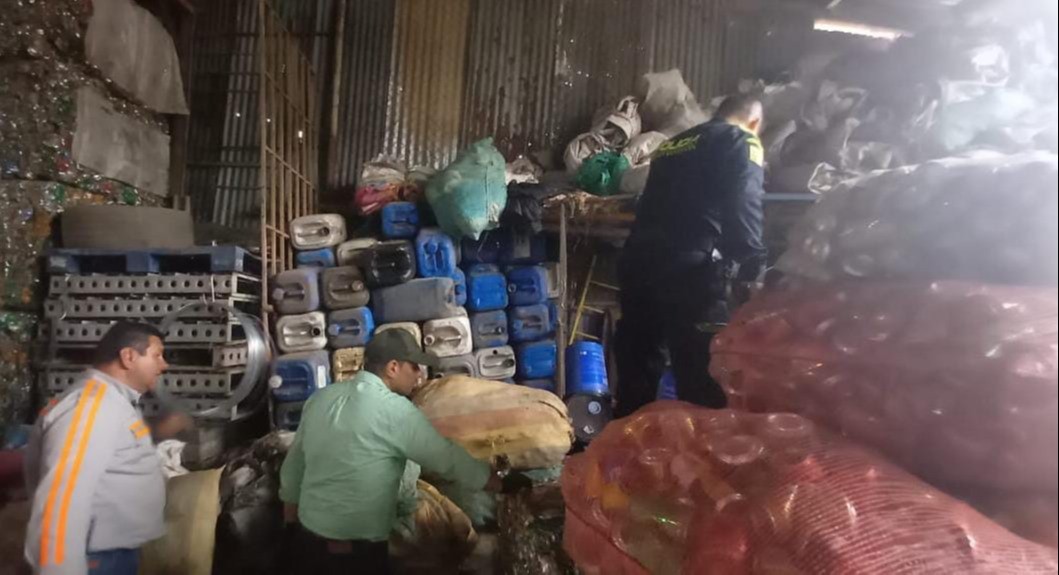 Sellan chatarrerías por comprar elementos robados en Ibagué