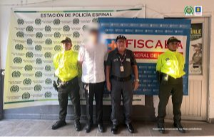 Seminarista en El Espinal es capturado por la Fiscalía