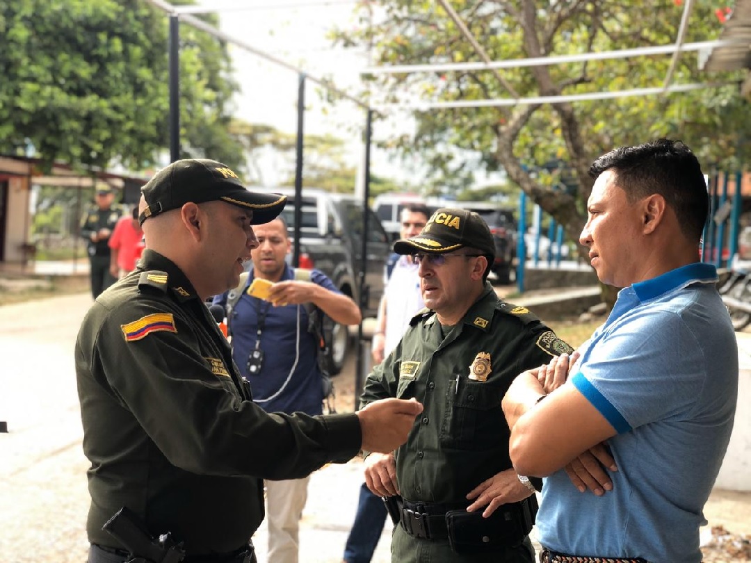 Gobierno departamental atiende doble crimen en Chaparral