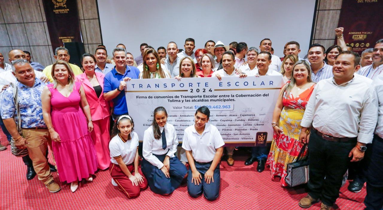 Se garantizará transporte escolar en 45 municipios del Tolima