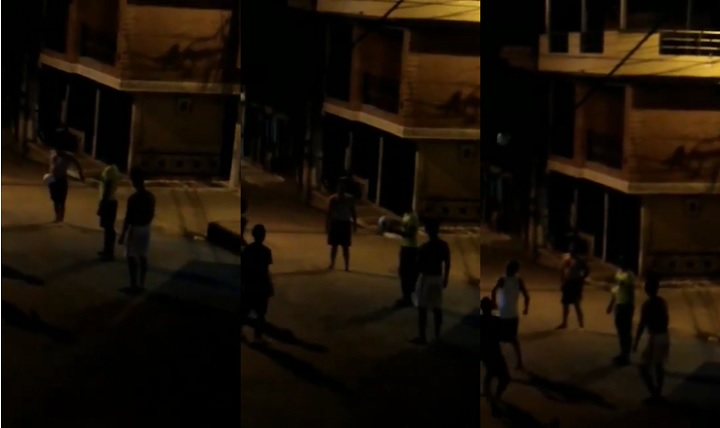 Molestia en el barrio El Bunde por jóvenes que violan la cuarentena para "jugar fútbol"