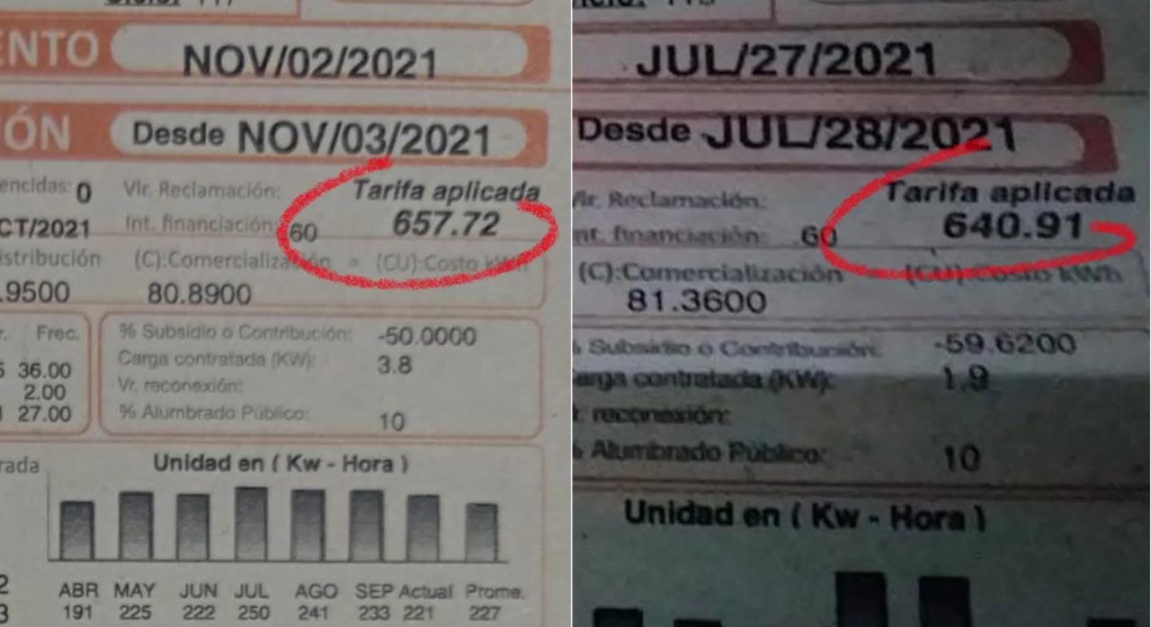 Con factura en mano, usuarios de Celsia desmienten precio del kilovatio en el Tolima