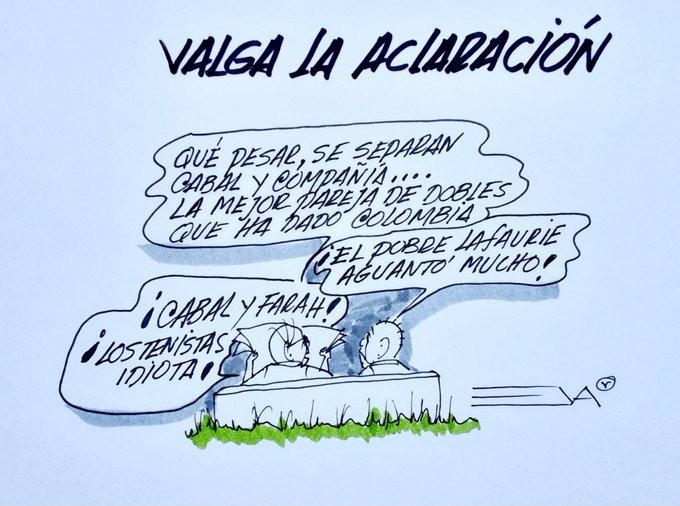 Valga la aclaración