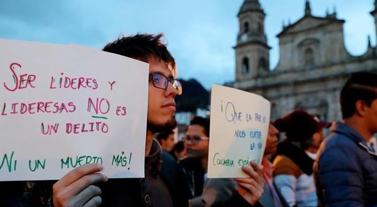 Van más de 100 líderes sociales asesinados en el 2022