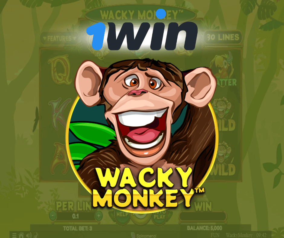 Descubre Wacky Monkey en 1Win Casino