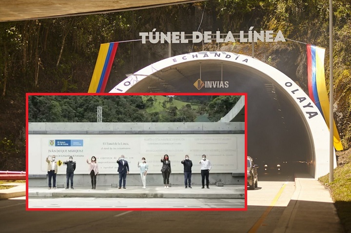 Tribunal ordena retirar placa conmemorativa del túnel de la Línea
