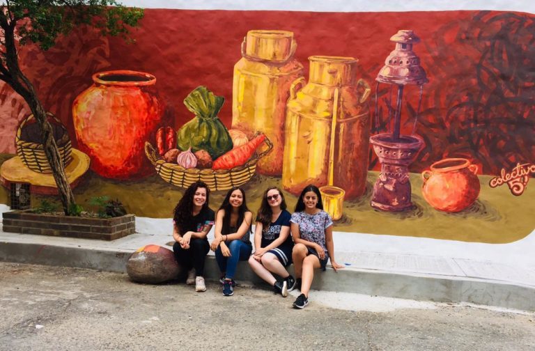 Las mujeres y el muralismo se tomaron las calles del barrio La Pola de Ibagué