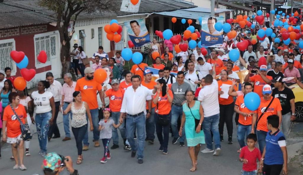 Otra convocatoria masiva de Girón en la comuna 12 de Ibagué