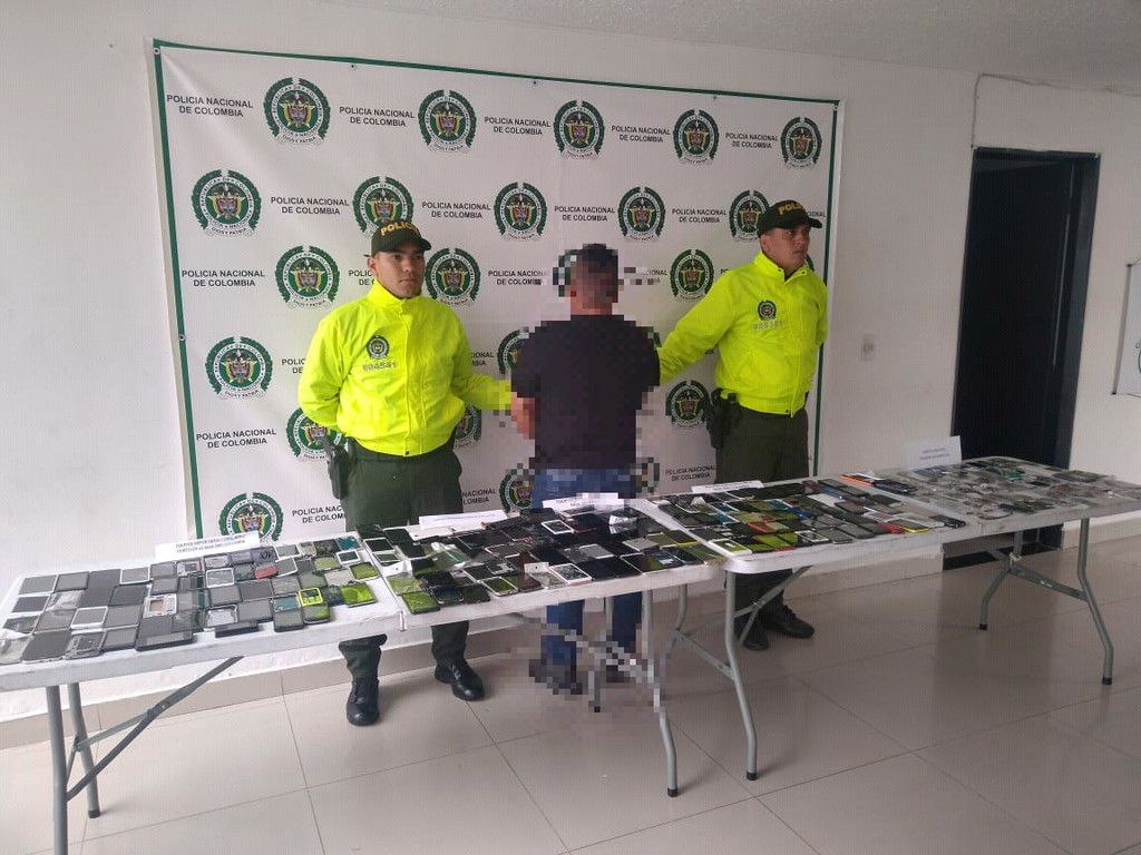 Sijín realizó varios operativos en contra del hurto a celulares en el Tolima