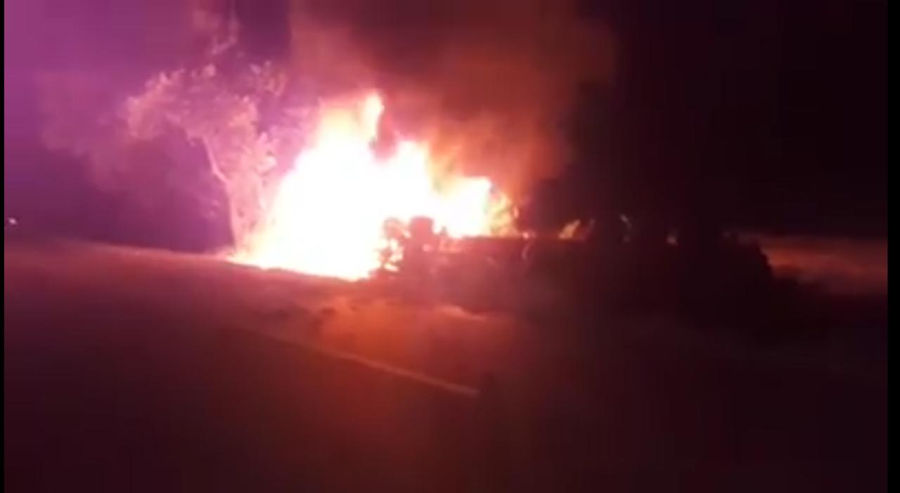 Accidente en la vía Ibagué- Alvarado