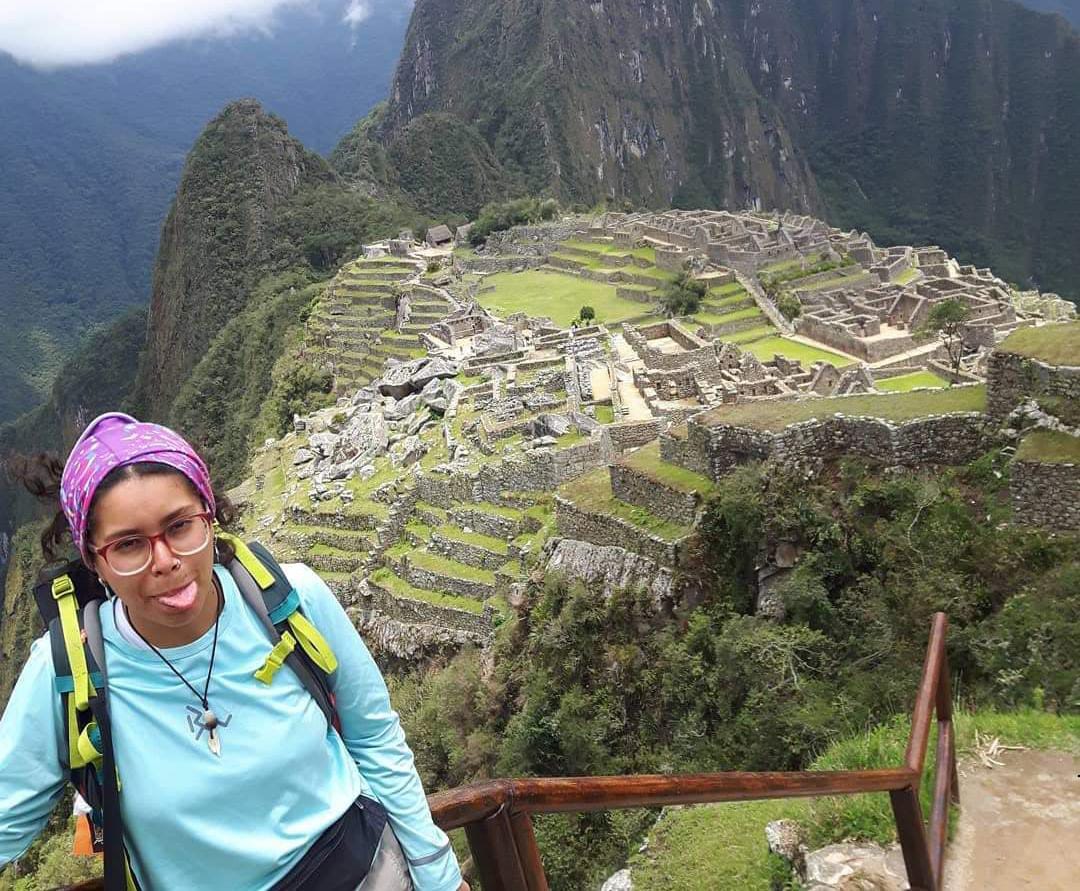 Joven tolimense llegó hasta Machu Picchu en bicicleta