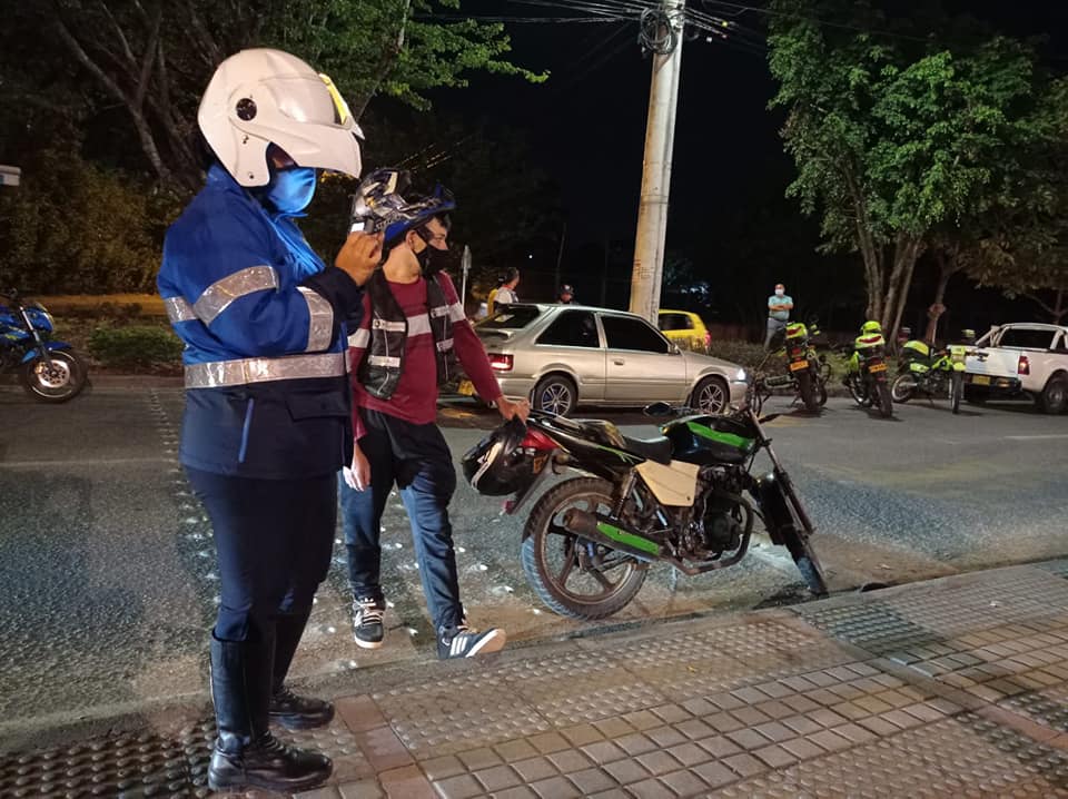 Hasta este momento 142 comparendos en Ibagué por violar el toque de queda
