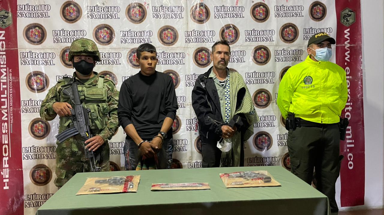 Capturado en Rioblanco alias ‘Barbas’ del frente Ismael Ruiz (residual de las Farc)