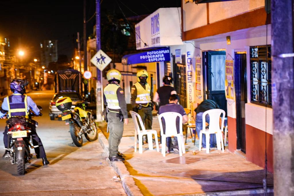 575 comparendos se impusieron en Ibagué durante el toque de queda del fin de semana
