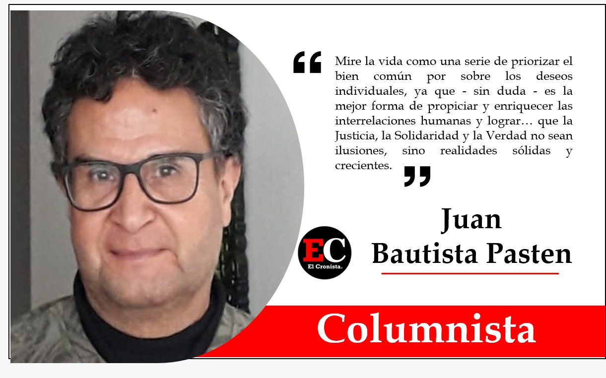 El bienestar social es, también, el bienestar propio