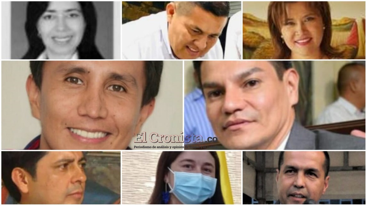 Alcalde Hurtado y el equipo que lo acompaña