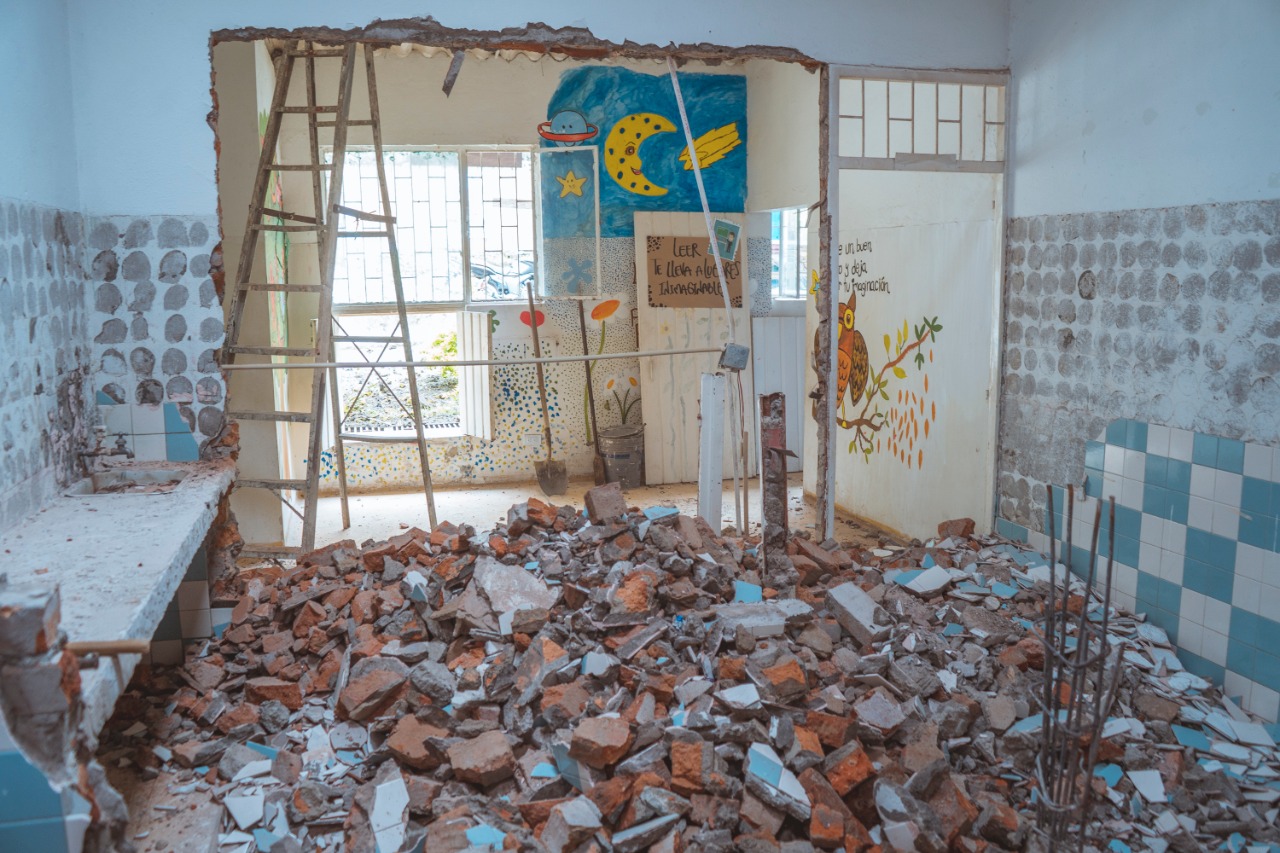 Empresa ibaguereña dona remodelación para la biblioteca pública de Juntas