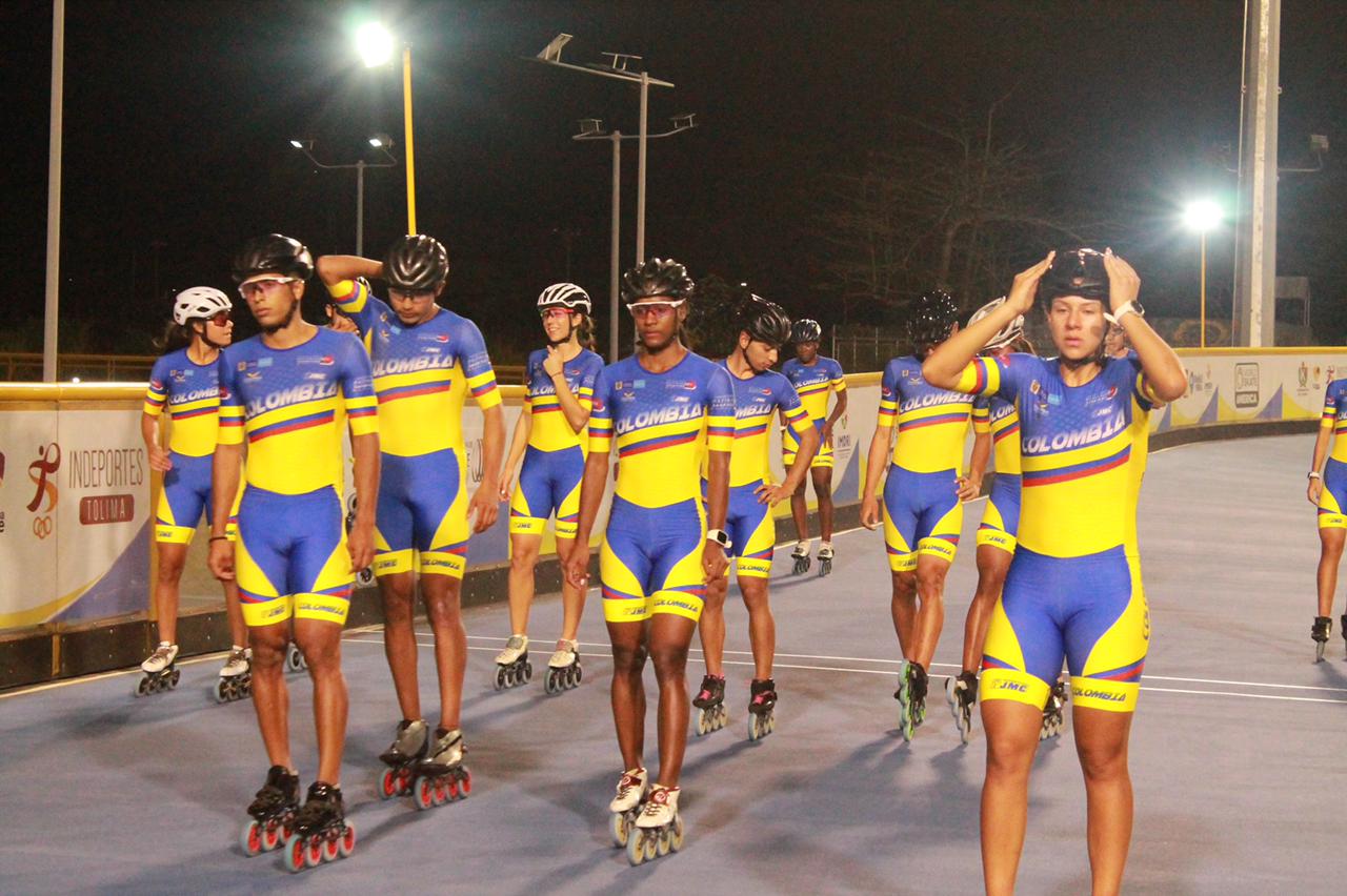 Selección Colombia de Patinaje llegó a Ibagué para representar al país