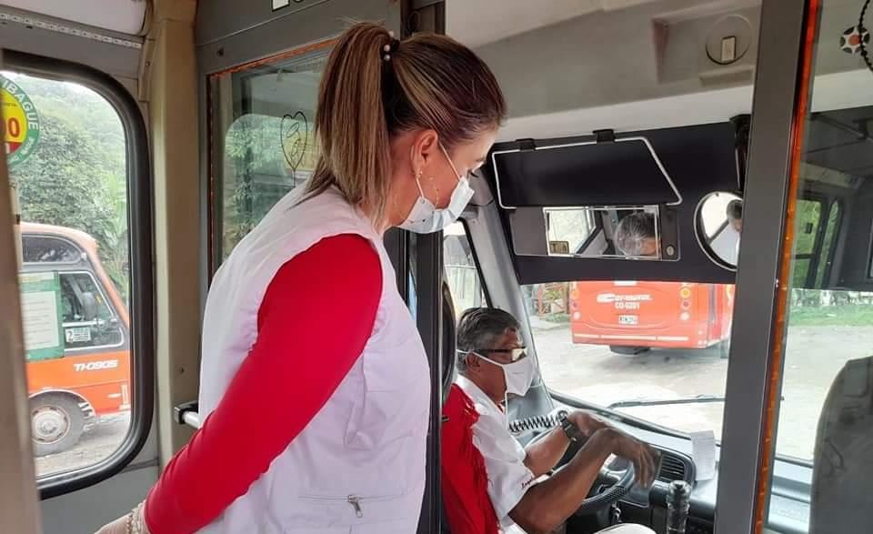 Transporte de busetas en Ibagué no cumple protocolos de bioseguridad