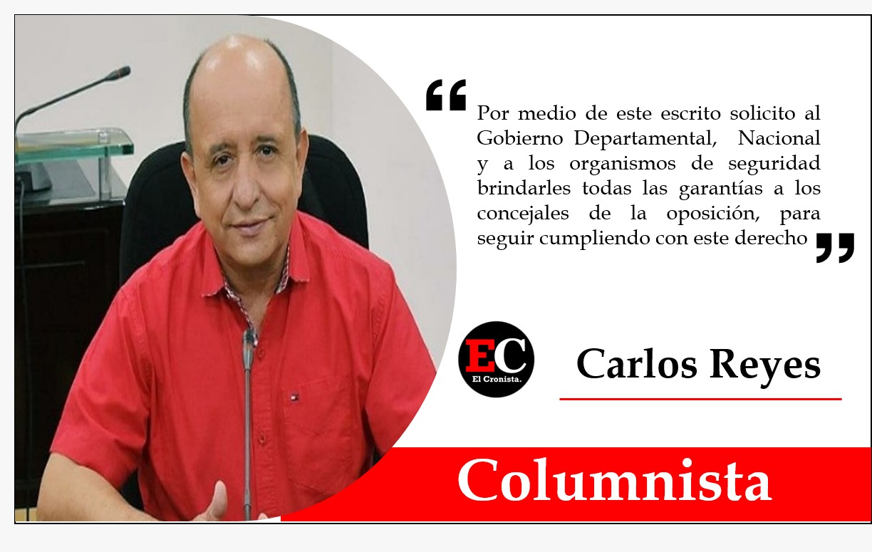 La oposición se respeta señor alcalde de Ibagué