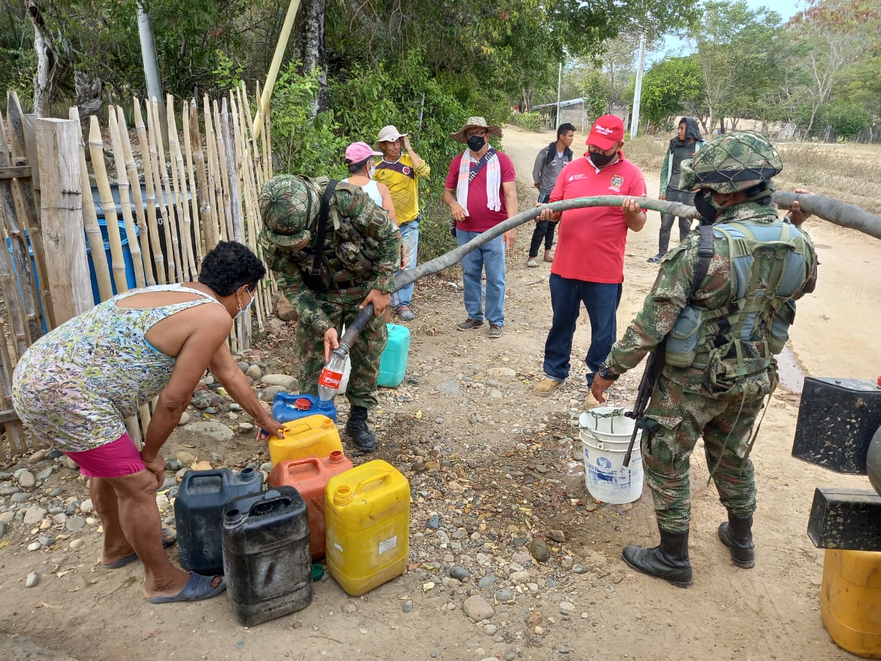 Agua para comunidades indígenas de Coyaima
