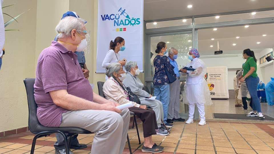 Con llegada de 60 mil vacunas más inicia fase dos de vacunación en el Tolima