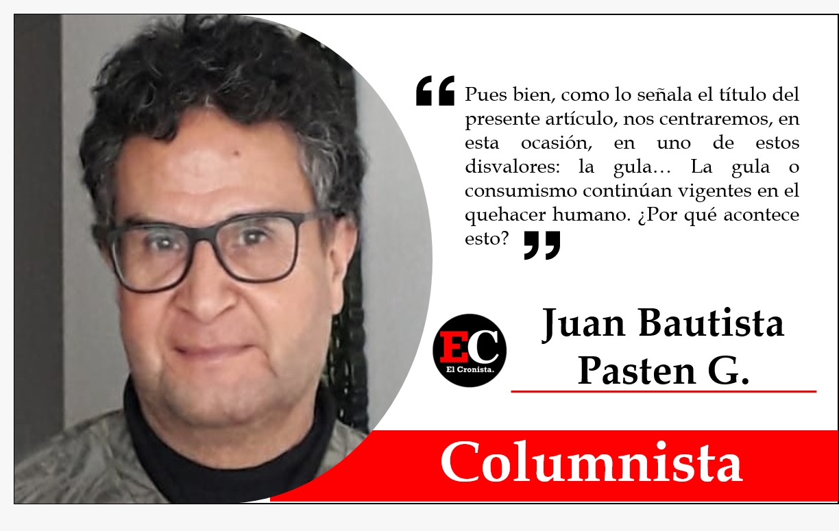 La gula, el consumismo del presente