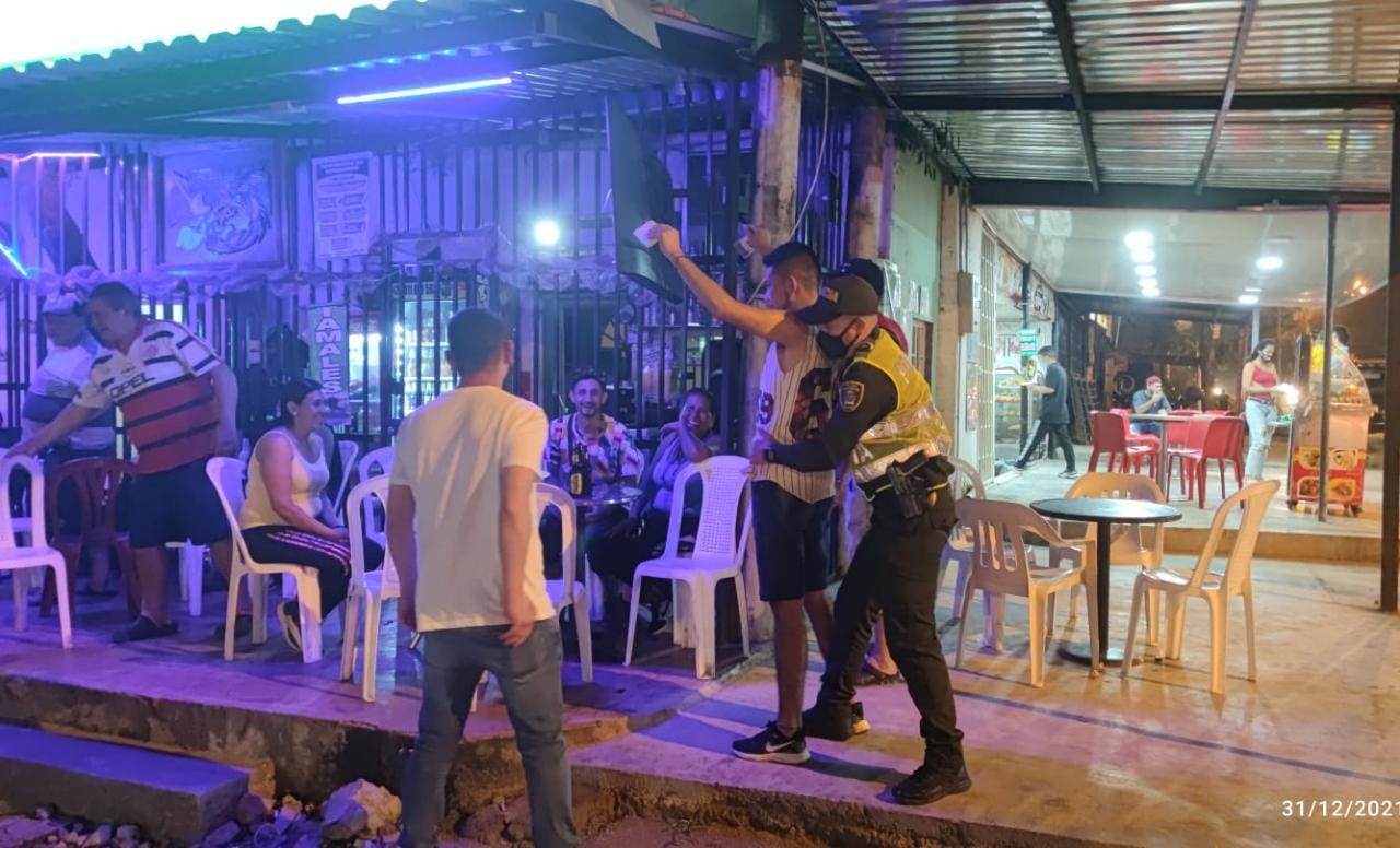 Ibagué celebró en paz la llegada del nuevo año