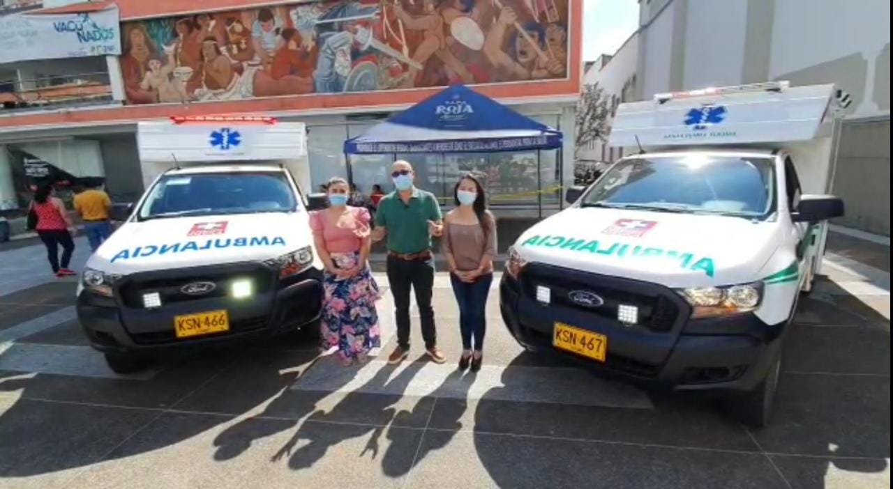 Santa Isabel y Palocabildo con ambulancias nuevas
