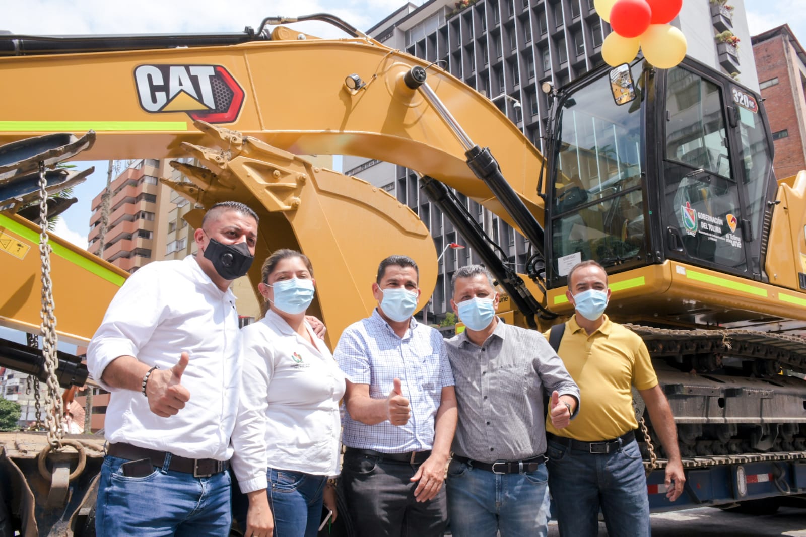 Inversión de 30 mil millones hizo la gobernación del Tolima en maquinaria amarilla