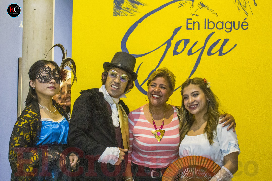 Inauguraron Grabados de Goya en Ibagué