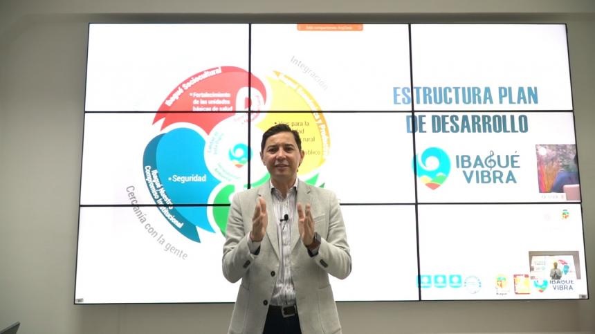 Alcalde socializó plan de desarrollo al Concejo de Ibagué