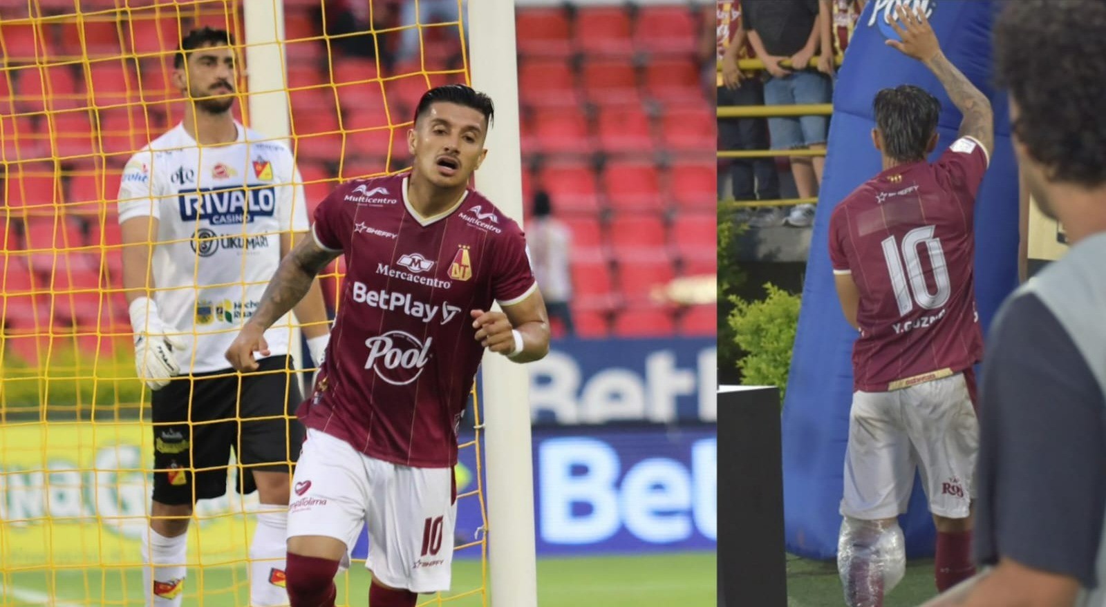 Se confirma lesión de Yeison Guzmán: esguince de rodilla