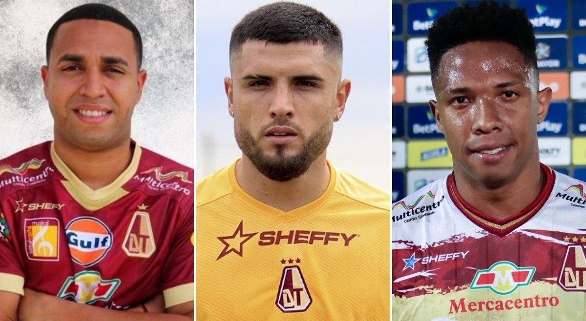 Los tres que se marchan del Deportes Tolima